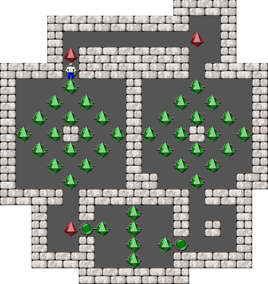 Sokoban Thinking Rabbit Arranged level 261